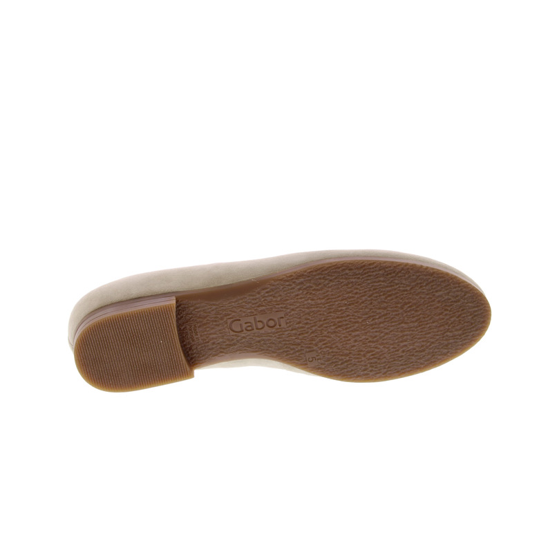 Gabor mokassins & halbschuhe taupe 5