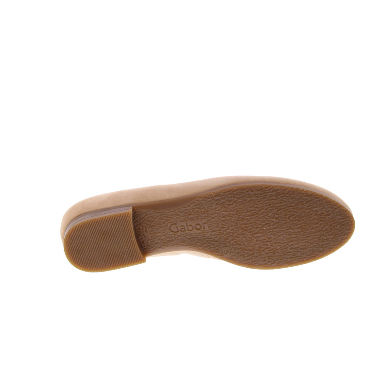 Gabor mokassins & halbschuhe beige 5