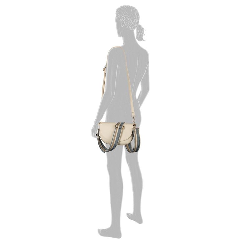 Gabor sac bandoulière ecru 4