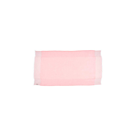 Les Cordes echarpe rose