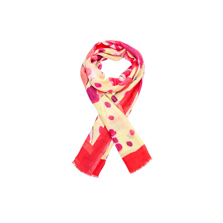 Les Cordes echarpe rouge