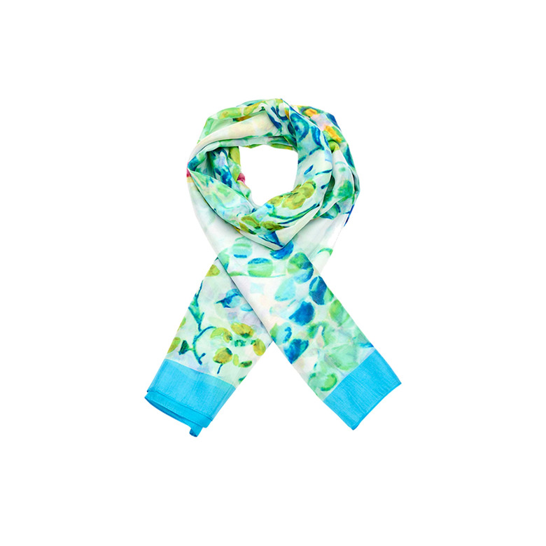 Les Cordes echarpe multicolor 1