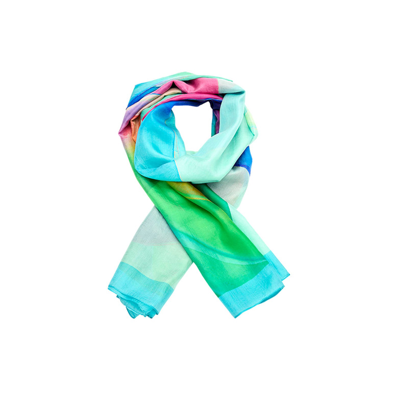 Les Cordes echarpe multicolor 1