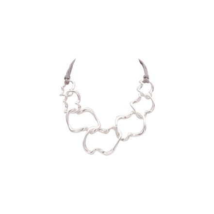 Les Cordes necklace silver