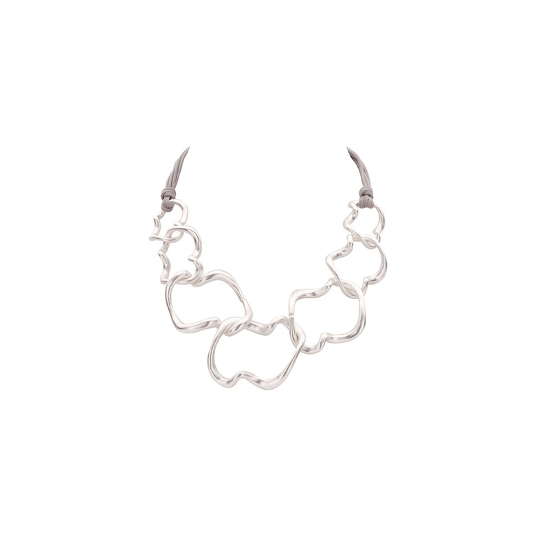 Les Cordes necklace silver 1