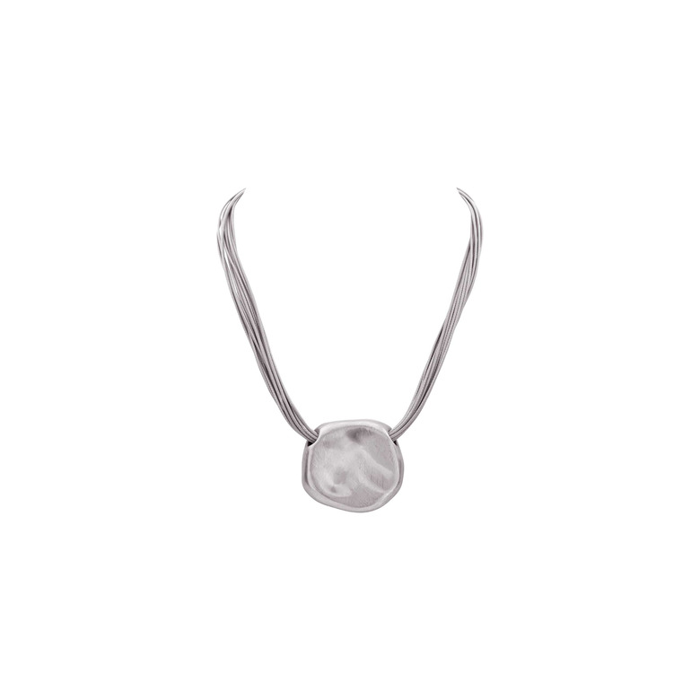 Les Cordes necklace silver 1