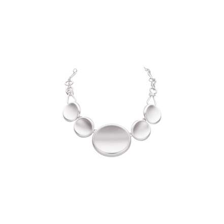 Les Cordes necklace silver