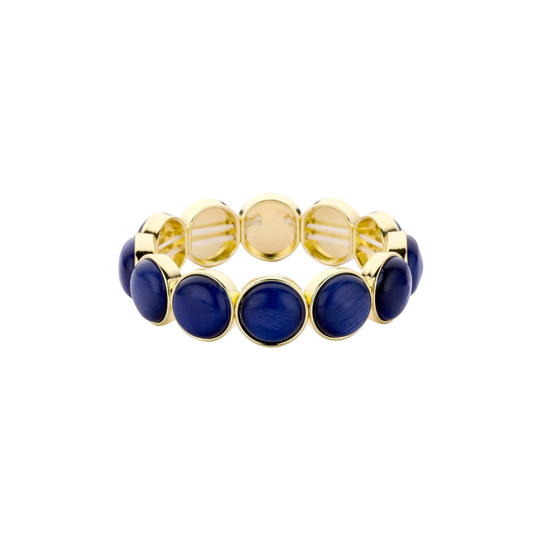 Les Cordes armband blau 1