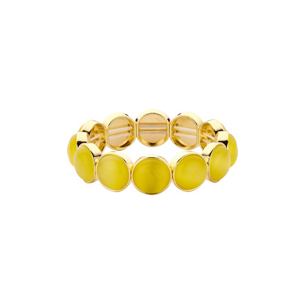 Les Cordes armband gelb