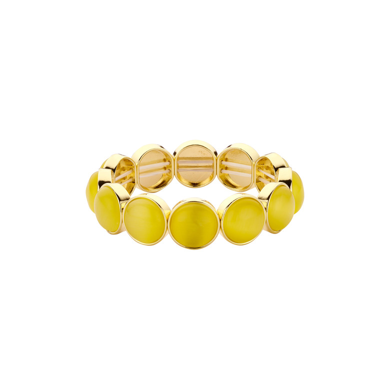Les Cordes bracelet jaune 1