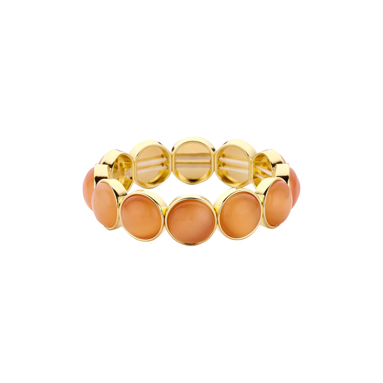 Les Cordes armband orange 1