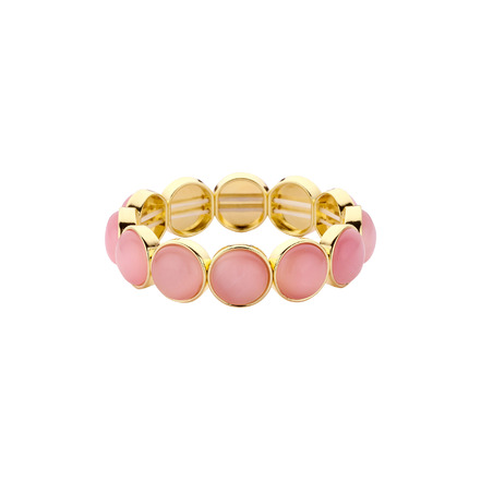 Les Cordes bracelet rose