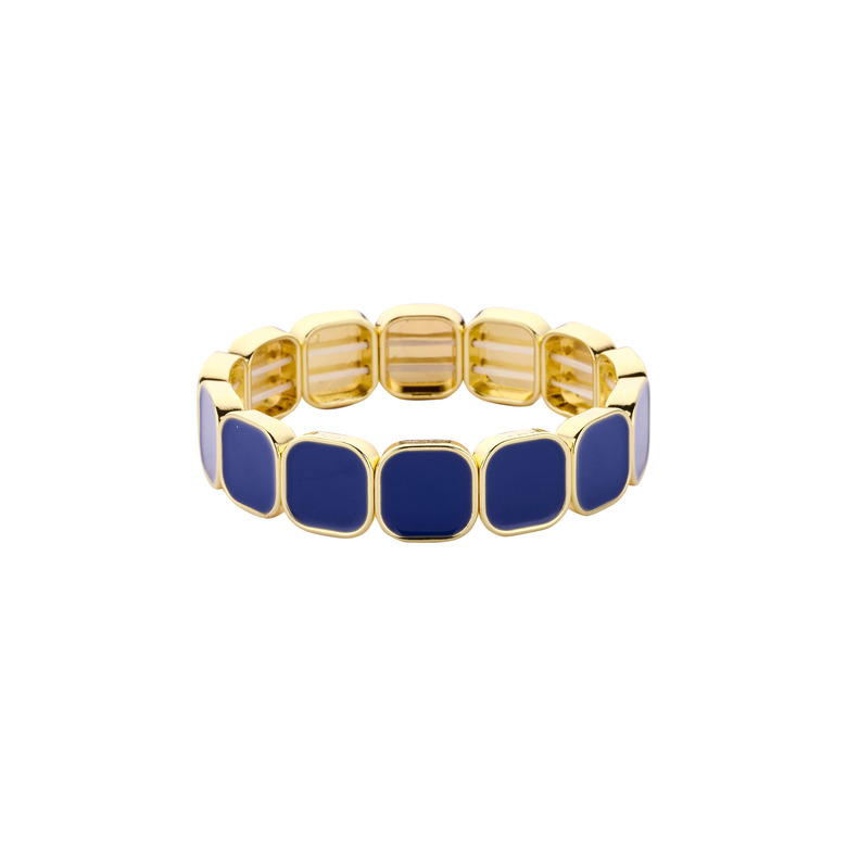 Les Cordes armband blau 1