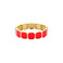 Les Cordes armband rood 1