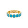 Les Cordes armband blauw 1