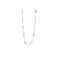 Les Cordes necklace pink 1