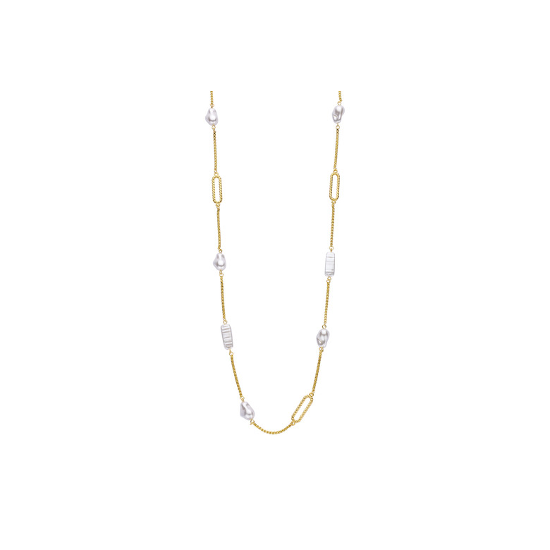 Les Cordes necklace white 1