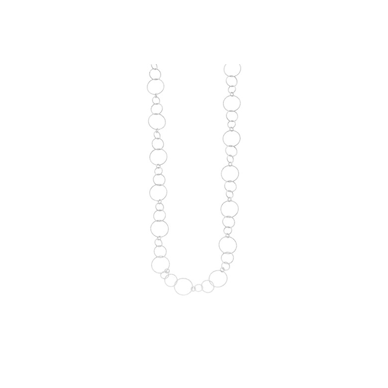 Les Cordes necklace silver 1
