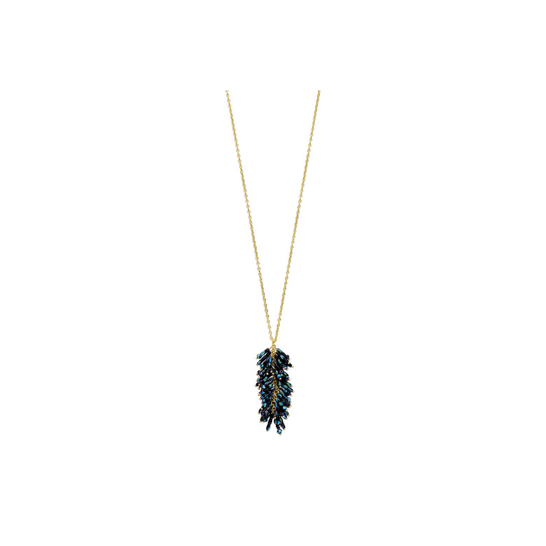 Les Cordes necklace blue 1