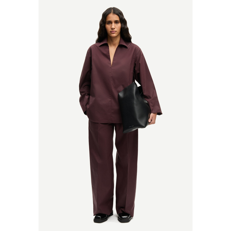 Samsoe&samsoe trousers violet 2
