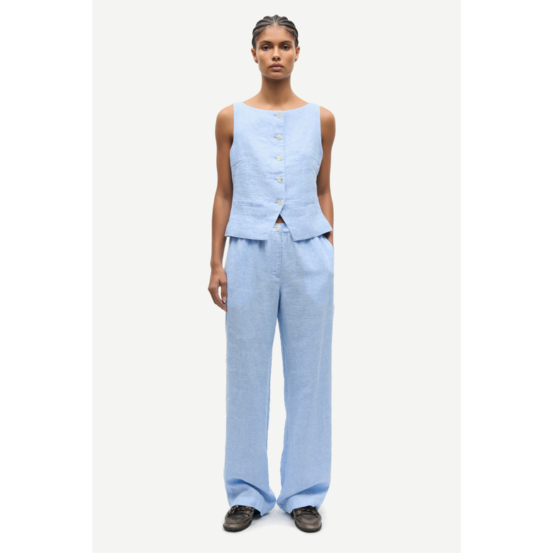 Samsoe&samsoe pantalon bleu 2