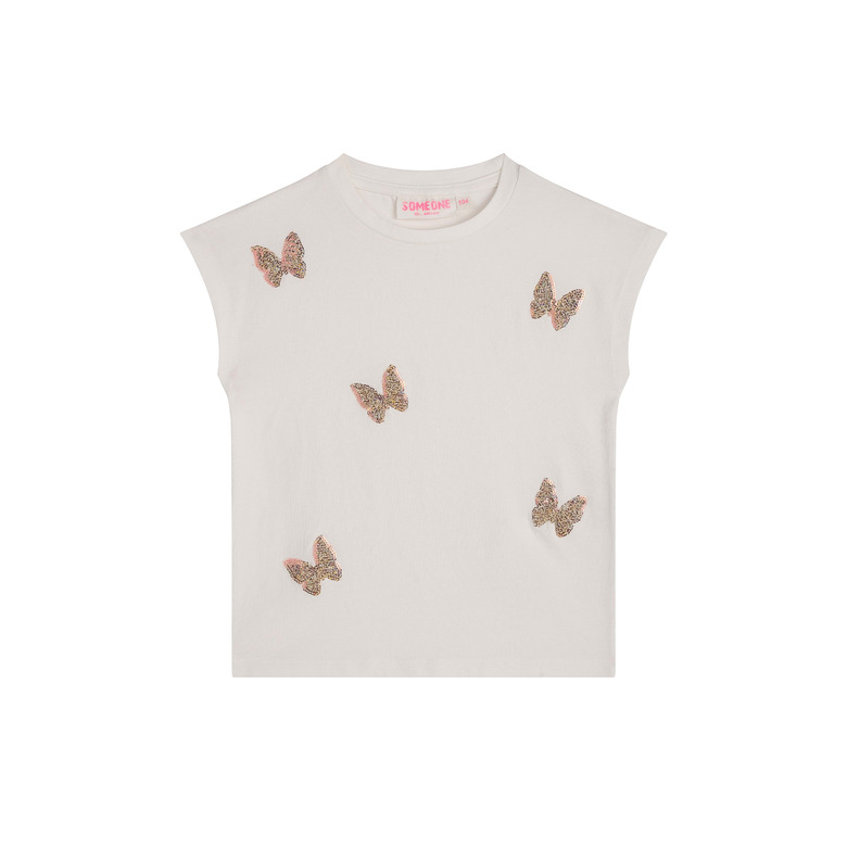 Someone Kids t-shirt ecru 1