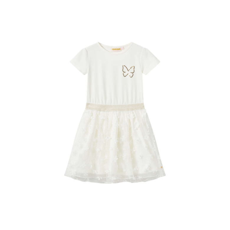 Someone Kids robe ecru 1