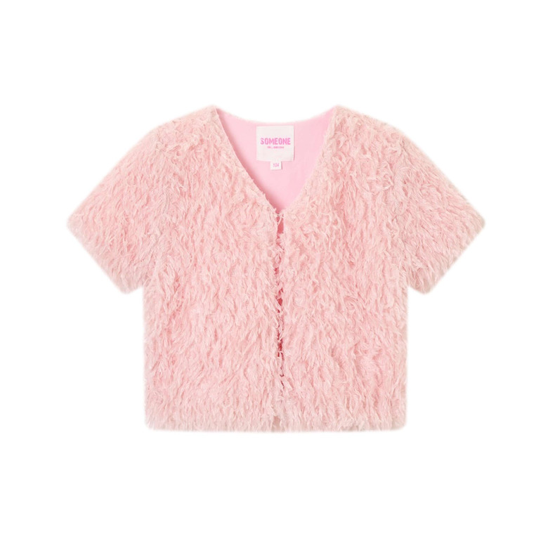 Someone Kids veste rose 1