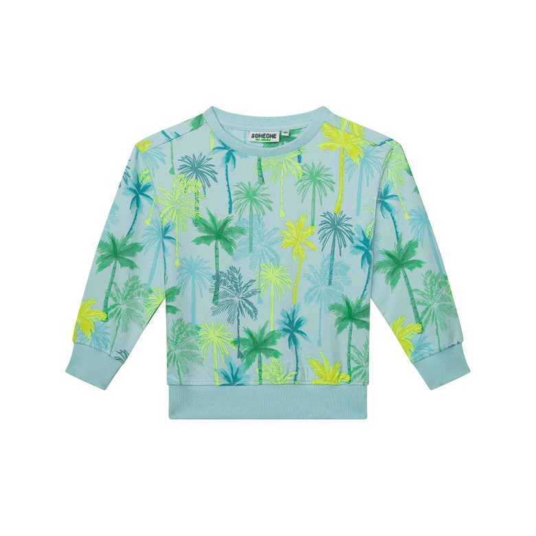 Someone Kids sweater bleu 1