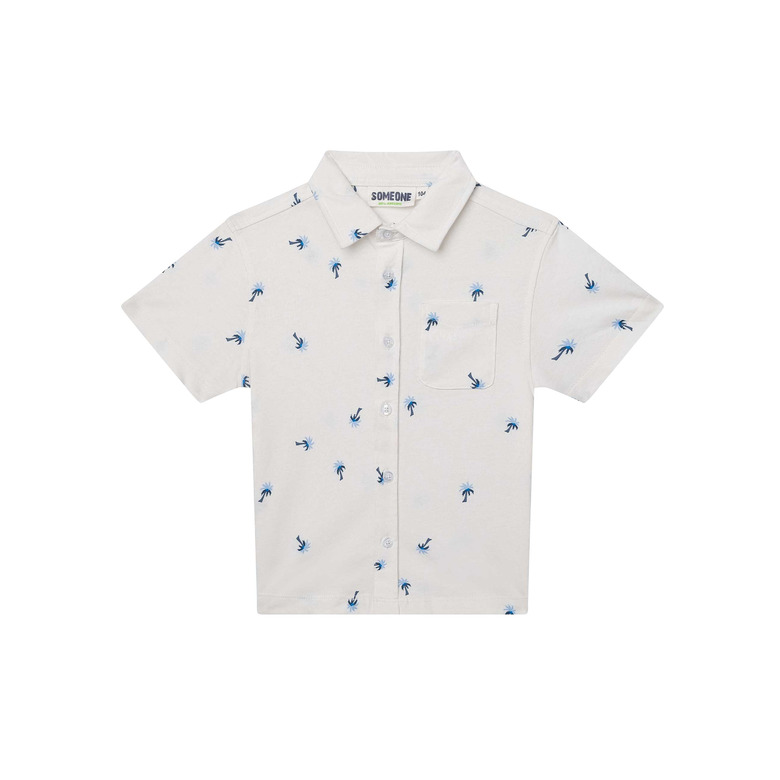 Someone Kids chemise ecru 1