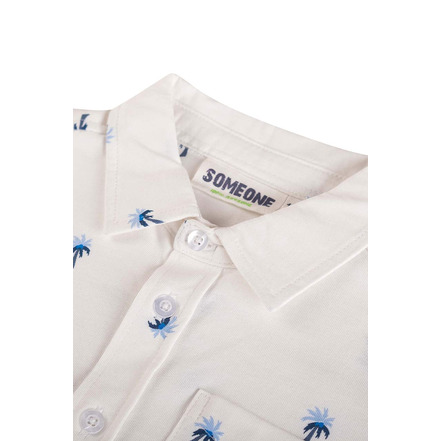 Someone Kids chemise ecru