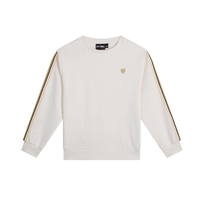 Someone Junior Meisjes sweater ecru 1