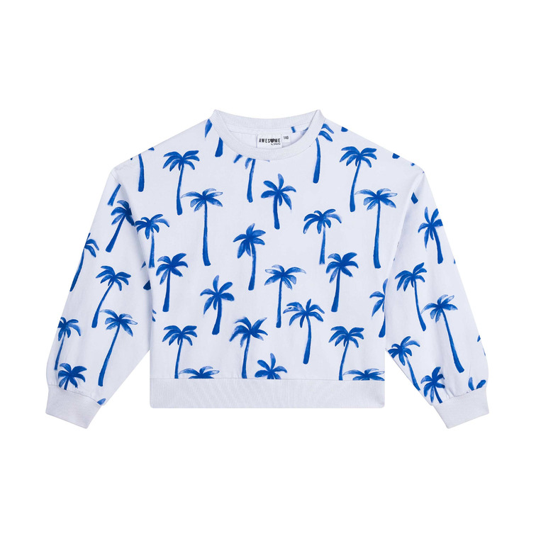 Someone Junior Meisjes sweater blue 1