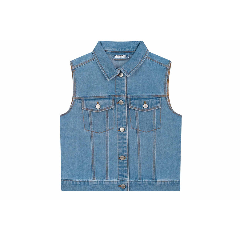 Someone Junior Meisjes weste jeans 1