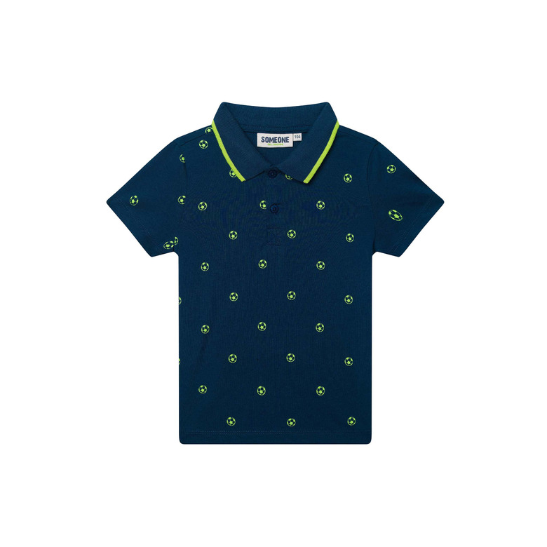 Someone Kids polo bleu 1