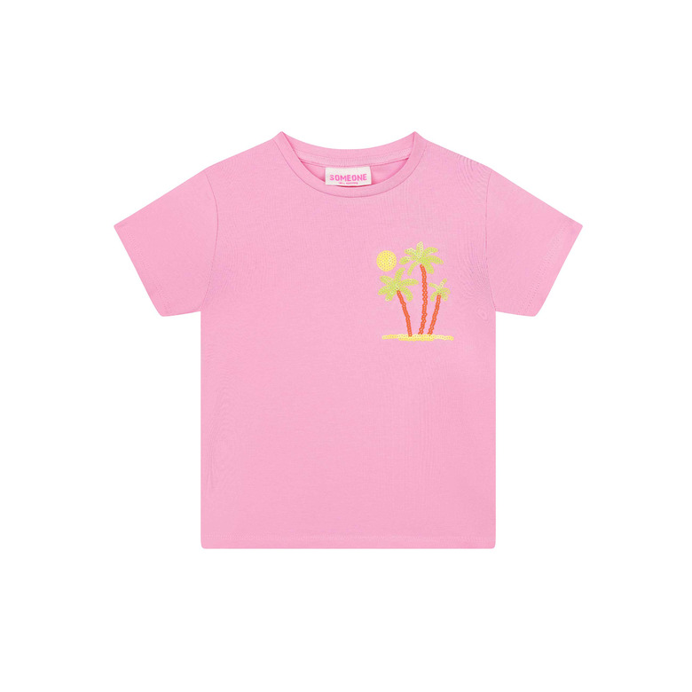 Someone Kids t-shirt rose 1