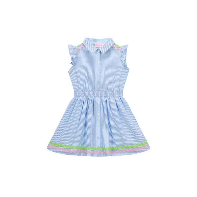 Someone Kids robe bleu 1