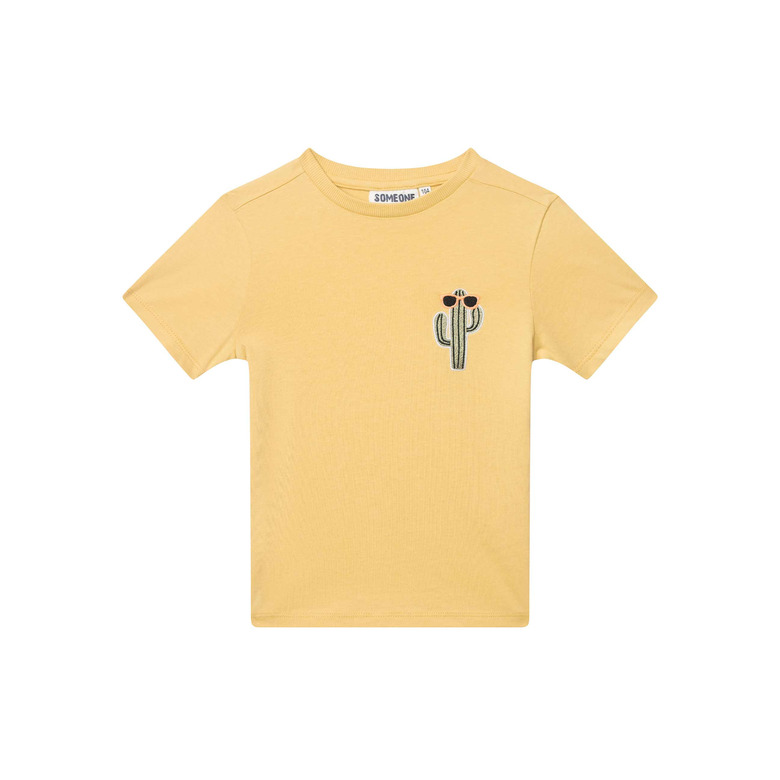 Someone Kids t-shirt jaune 1