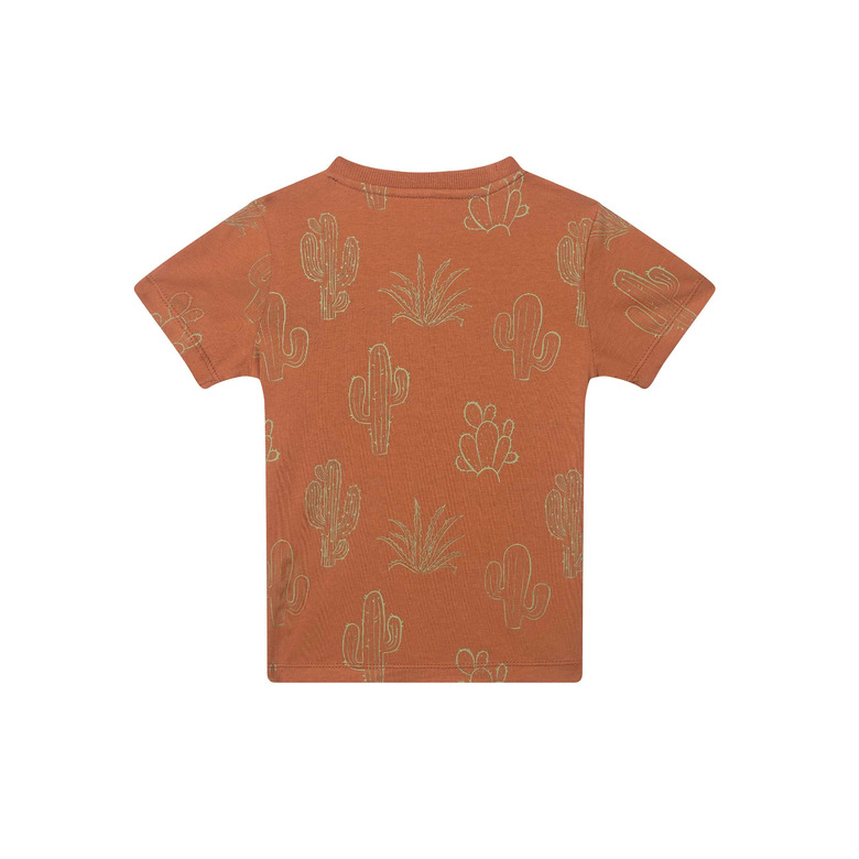 Someone Kids t-shirt cognac 2