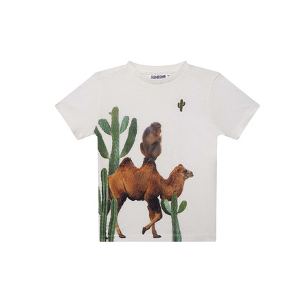 Someone Kids t-shirt ecru