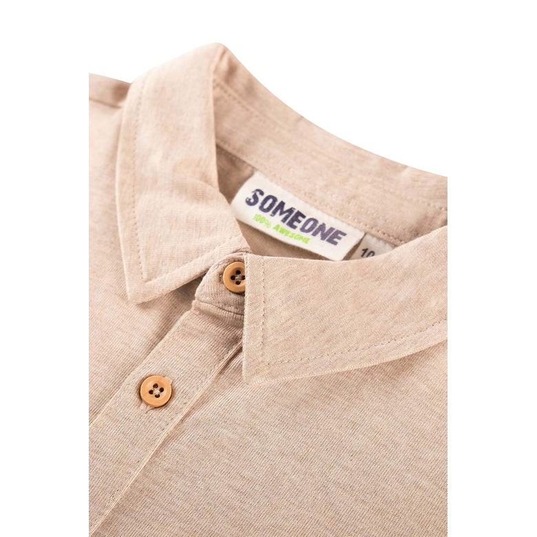 Someone Kids polo beige 2
