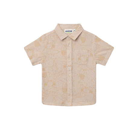Someone Kids blouse beige