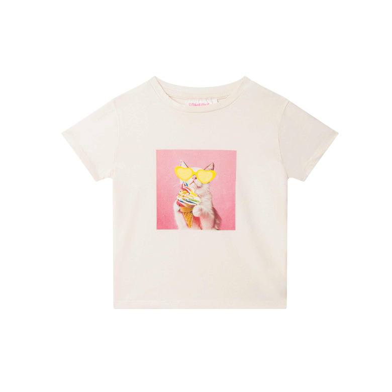 Someone Kids t-shirt ecru 1