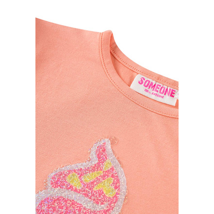 Someone Kids t-shirt orange