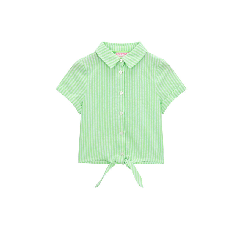 Someone Kids bluse grÜn 1