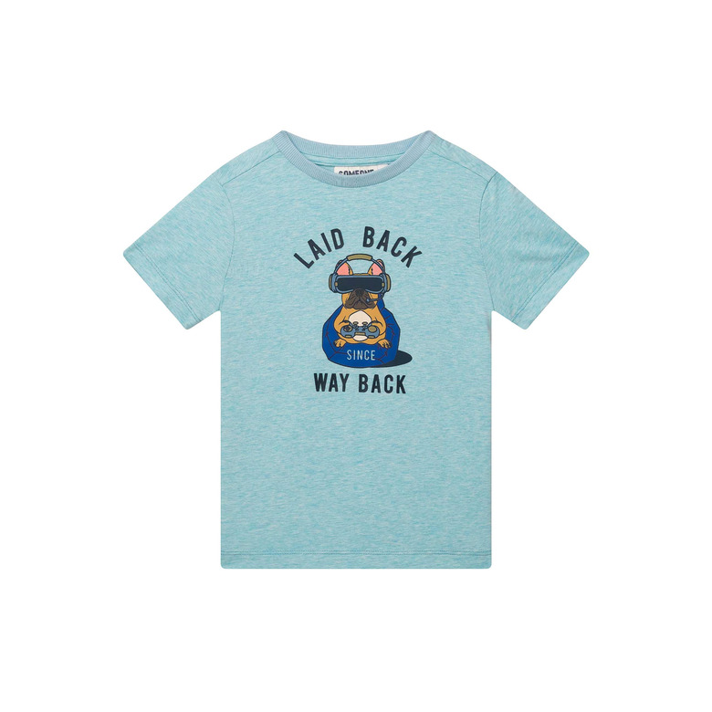 Someone Kids t-shirt blauw 1