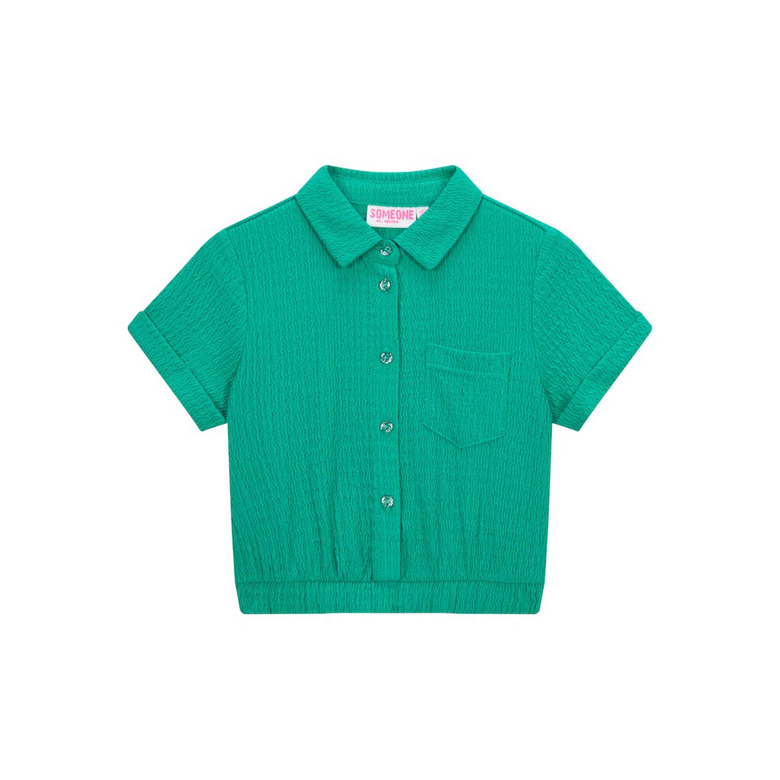 Someone Kids bluse grÜn 1