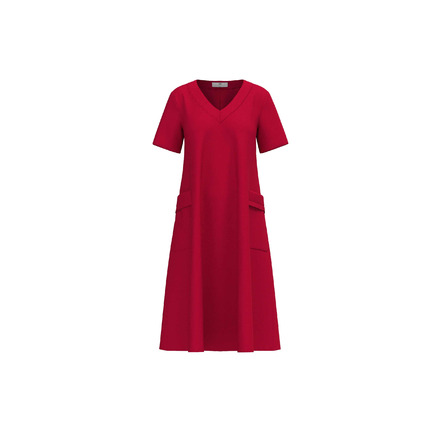 Anna Seravalli kleid rot