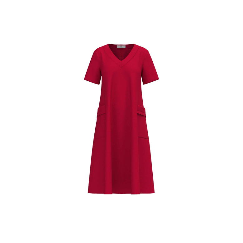 Anna Seravalli kleid rot 1