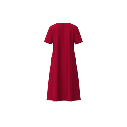 Anna Seravalli kleid rot